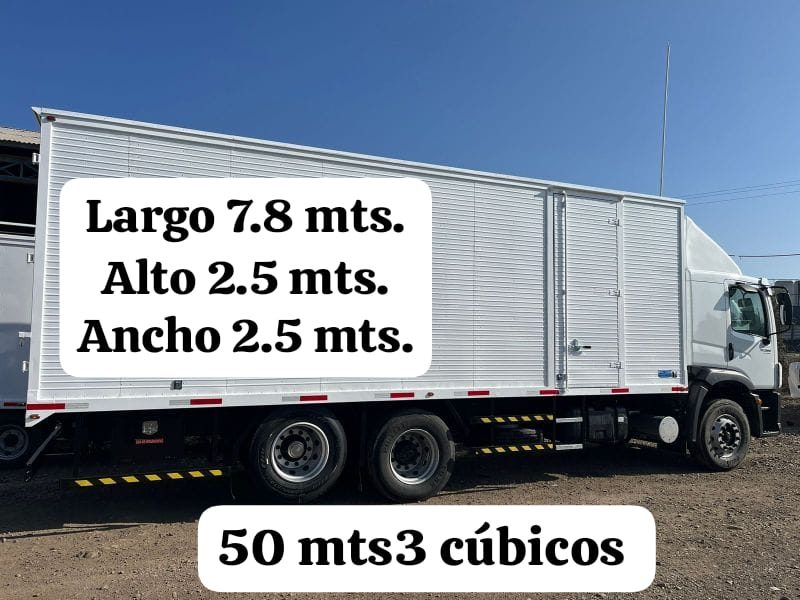 Camión de 50 m³ de DSA Transportes